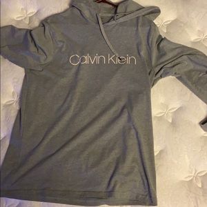 Gray Calvin Klein light sweatshirt
